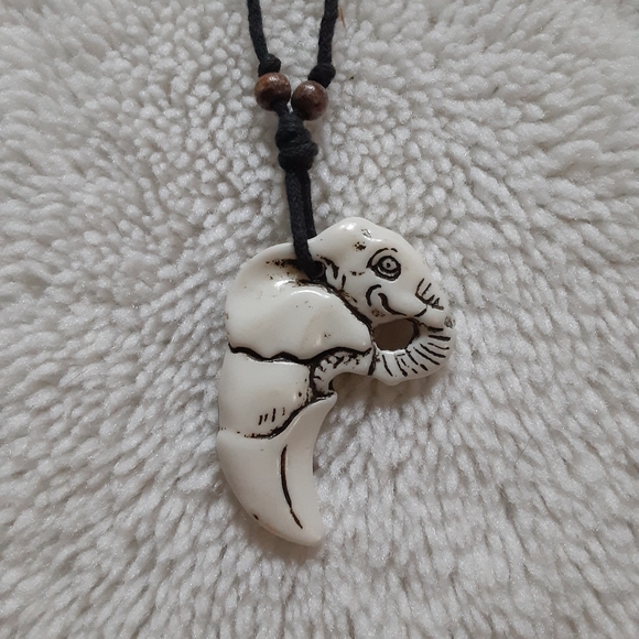 Jewelry | Necklace Fossil Elephant 